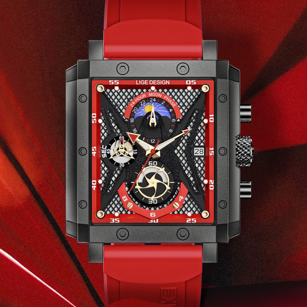 Lige Design Petry Red