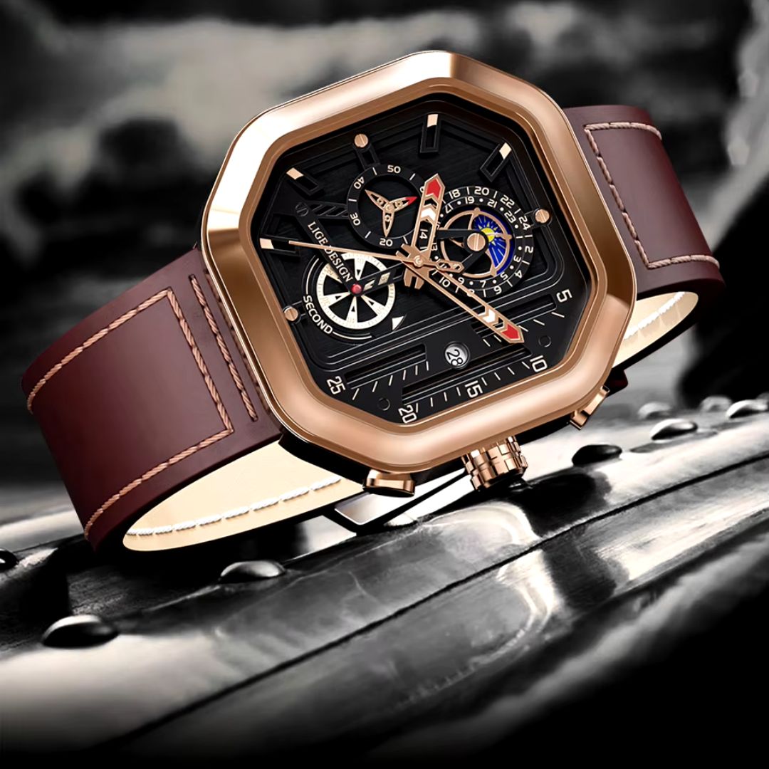 Lige Design Logan Noir Rosé Black