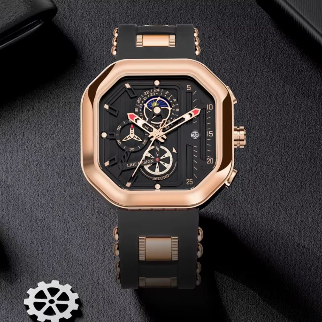 Lige Design Logan Rosé Black
