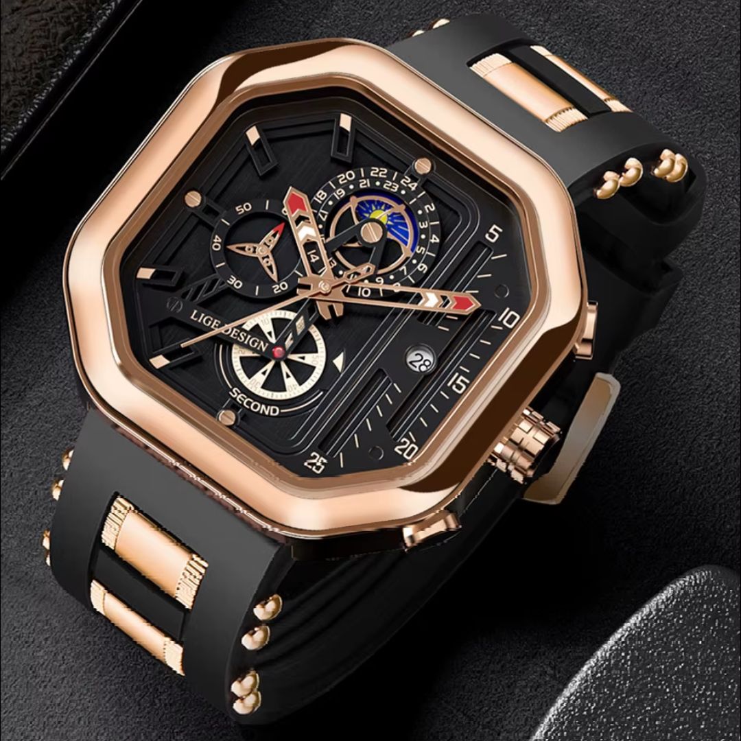 Lige Design Logan Rosé Black
