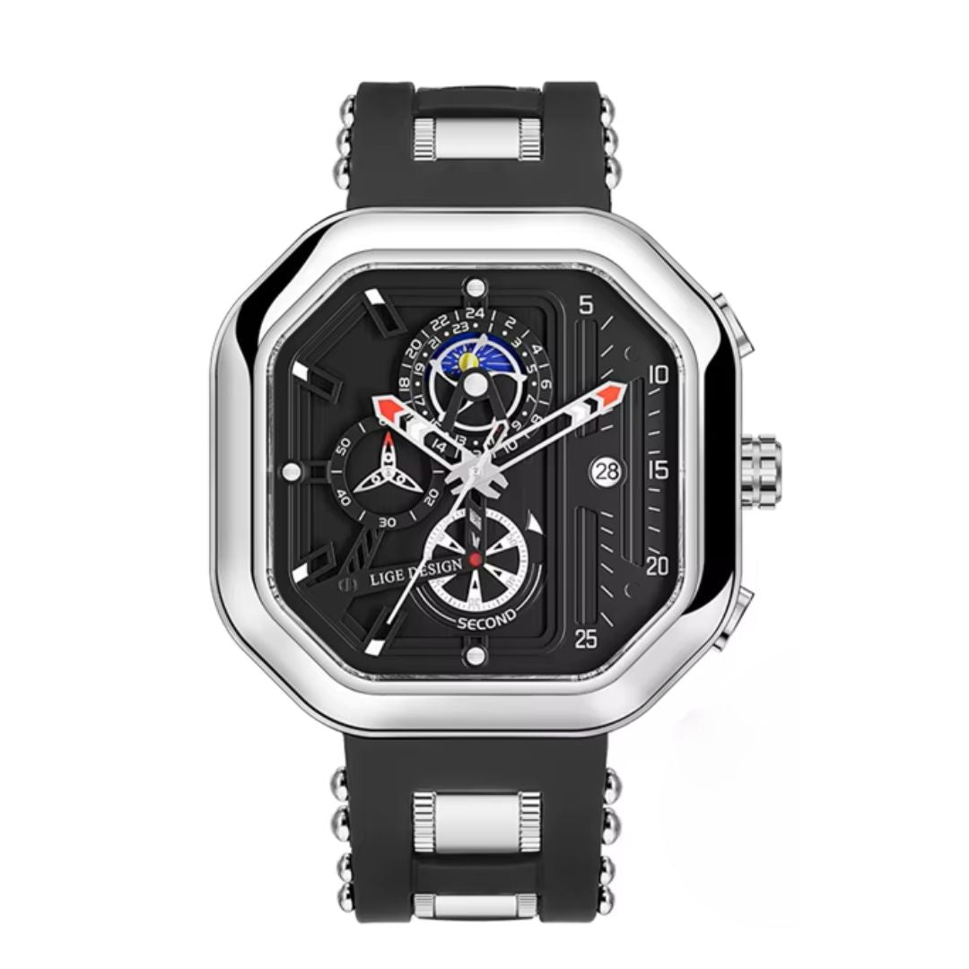 Lige Design Logan Silver Black